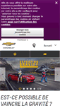 Mobile Screenshot of chevrolet.fr