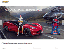 Tablet Screenshot of dreamgarage.chevrolet.fr